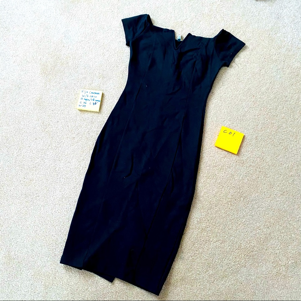 Vijo couture Dress S chico black